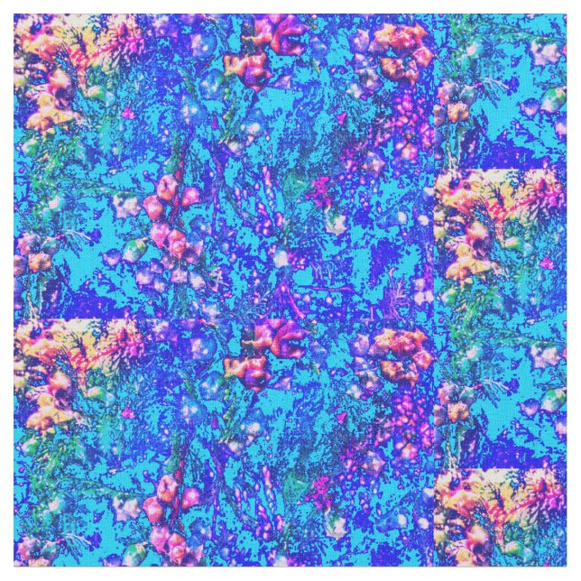 Juniper Glitch Fabric (Close Up)