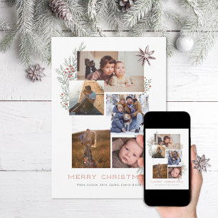 Juniper Photo Collage Holiday Card