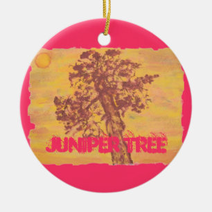 juniper tree art ceramic tree decoration