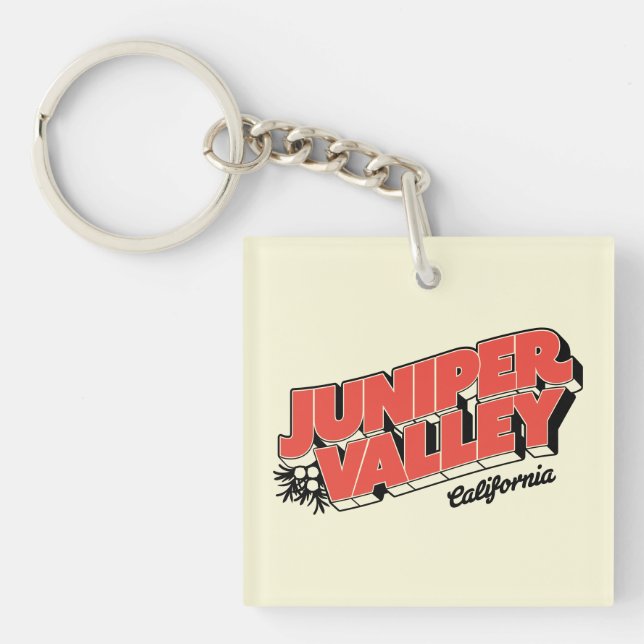 Juniper Valley Gift Shop - Keychain (Front)