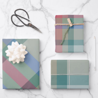 Juniper Wrapping Paper Flat Sheet Set of 3