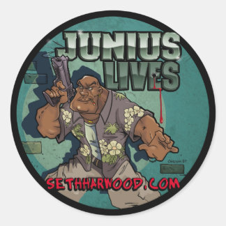 junius-round sticker