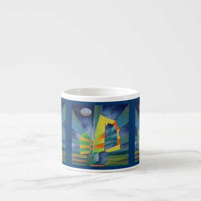 Junk By The Light Of The Silvery Moon Espresso Cup (Front)