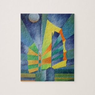 Junk By The Light Of The Silvery Moon Jigsaw Puzzle