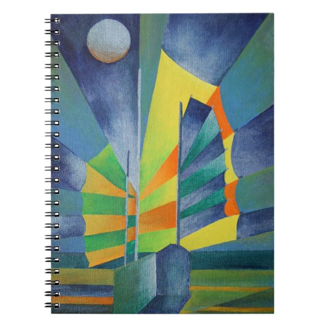 Junk By The Light Of The Silvery Moon Notebook (Front)