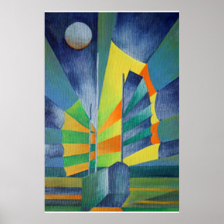 Junk By The Light Of The Silvery Moon Poster