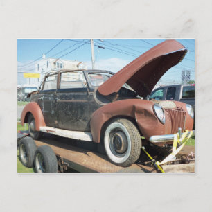 Junk Car, 2 Postcard