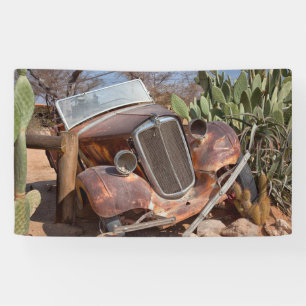 Junk car banner
