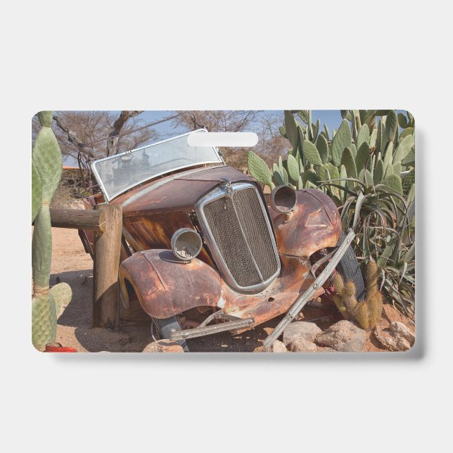 Junk car ID badge (Front)