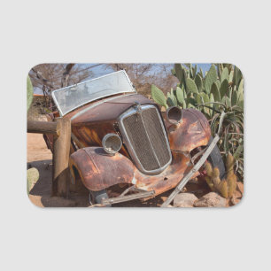 Junk car name tag