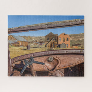 Junk Car View of Bodie Jigsaw Puzzle