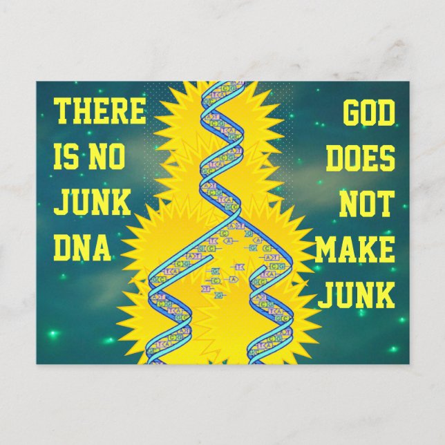 junk DNA  postcard (Front)