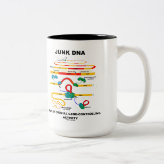 Junk DNA Seat Of Crucial Gene-Controlling Activity Two-Tone Coffee Mug