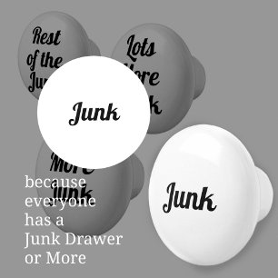 Junk Drawer Ceramic Knob