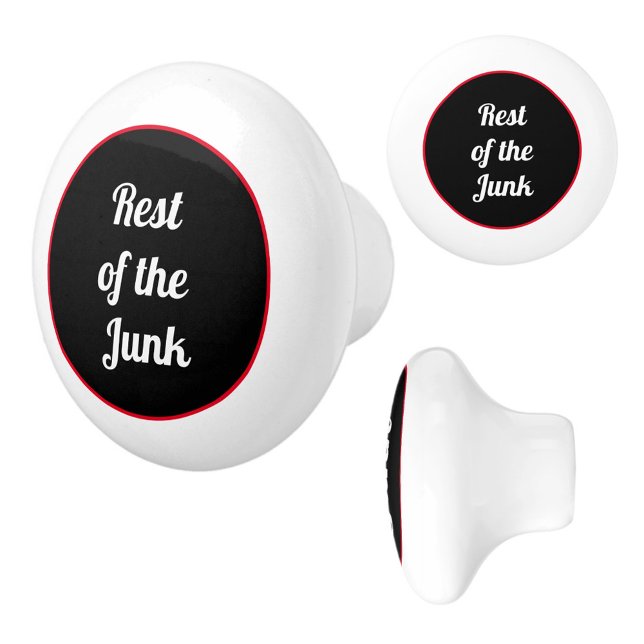 Junk Drawer Rest of the Junk Ceramic Knob (Creator Uploaded)