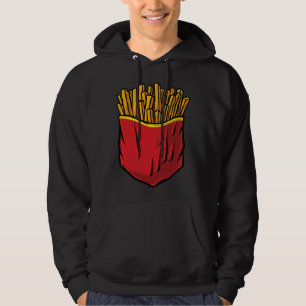 Junk Food Fast Food Chips Fries in a Bag Hoodie