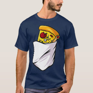 Junk Food Fast Food Slice of Pizza in a Pocket T-Shirt