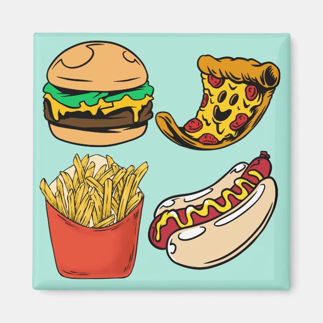 Junk Food Magnet (Front)