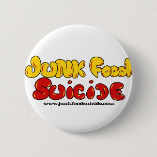 Junk Food Suicide Logo Pin