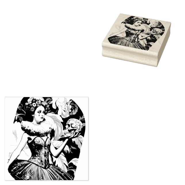 Junk Journal Collection Rubber Stamp (Stamped)