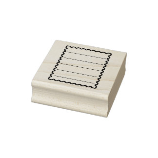 Junk Journal Stamp with Lines