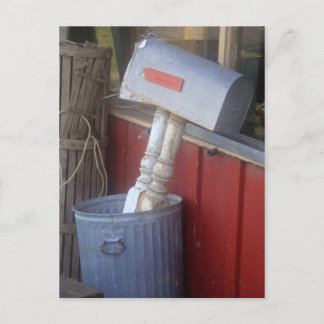 "Junk Mail" Photography Postcard