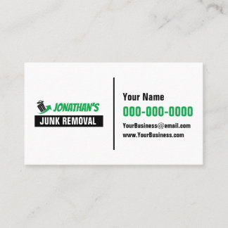 Junk Removal Business Cards