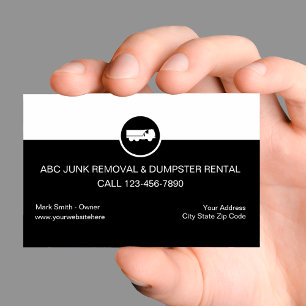 Junk Removal Business Cards