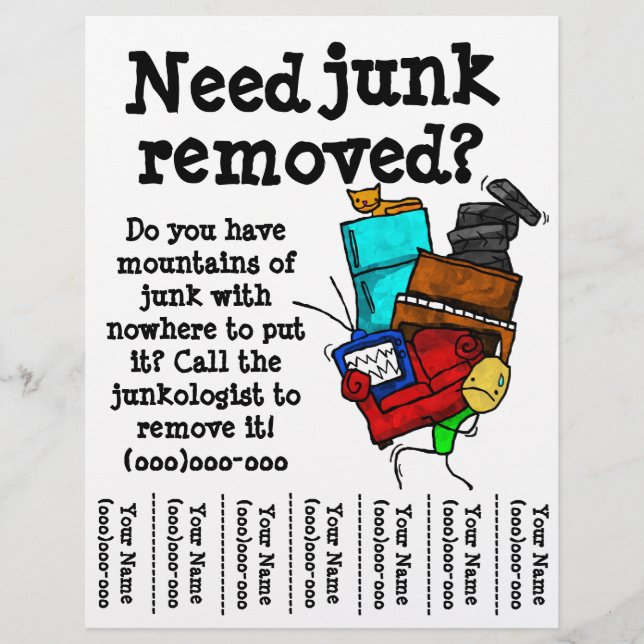 Junk Removal Flyer (Front)