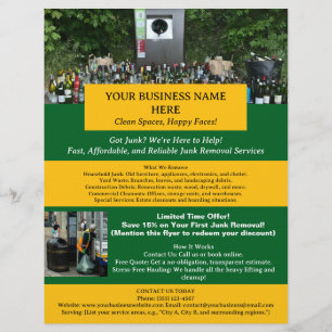 Junk Removal  Flyer