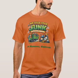 Junk Removal Garbage Hauling Truck Service T-Shirt
