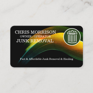 Junk Removal & Hauling Business Card