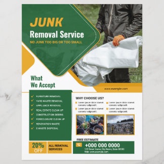 Junk Removal Services Flyer