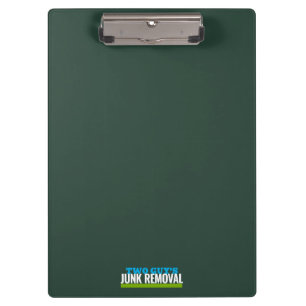 Junk Removal & Waste Hauling Clipboard