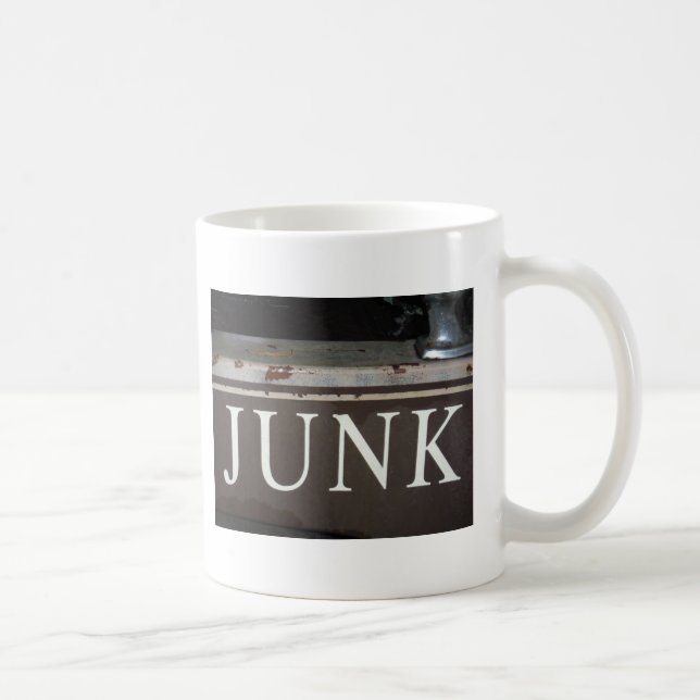 Junk: Vintage tow truck sign Coffee Mug (Right)