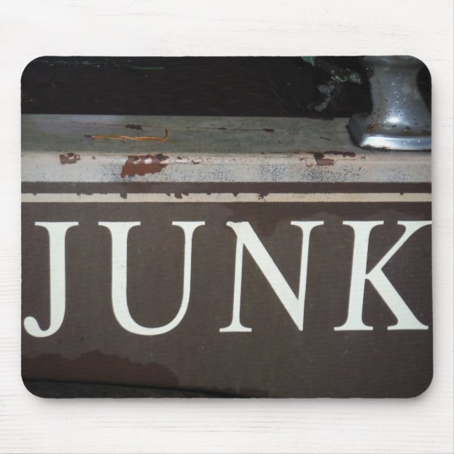 Junk: Vintage tow truck sign Mouse Mat (Front)