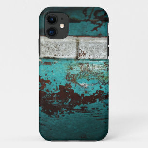 Junk Yard vintage car 50's teal aqua iPhone 11 Case