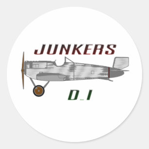 Junkers D.I Classic Round Sticker