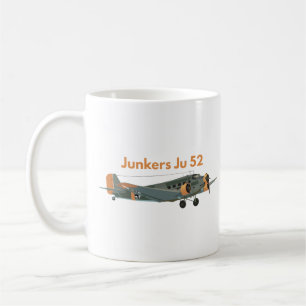 Junkers Ju 52 German WW2 Aeroplane Coffee Mug