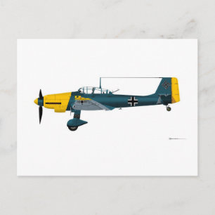 Junkers JU-87 Stuka Postcard