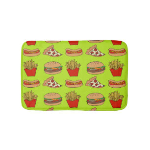 Junkfood bathroom rug