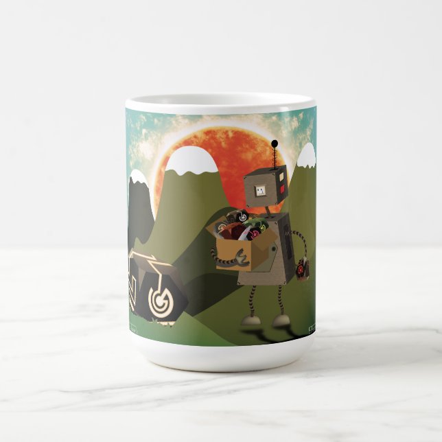 Junkybot Mug (Center)