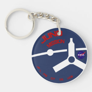 JUNO:  Mission Logo Key Ring