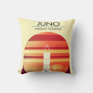 Juno - Mission to Jupiter Space art Cushion