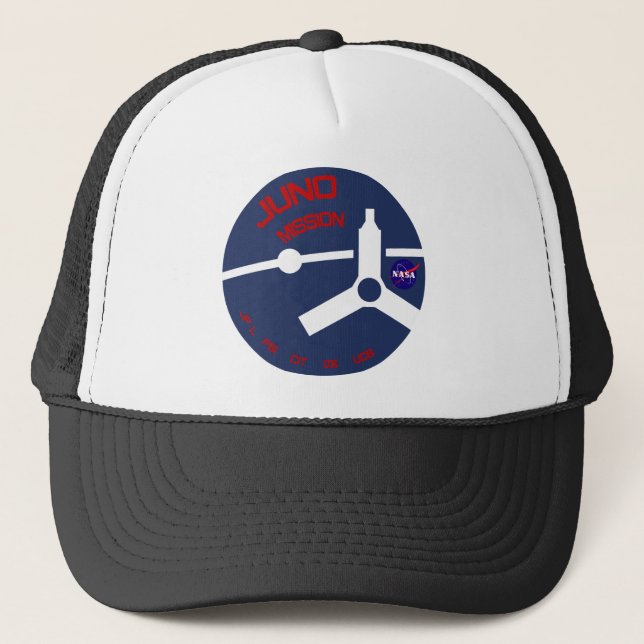 JUNO:  Mission To Jupiter Trucker Hat (Front)