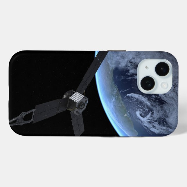 Juno Spacecraft During Its Earth Flyby Case-Mate iPhone Case (Back (Horizontal))