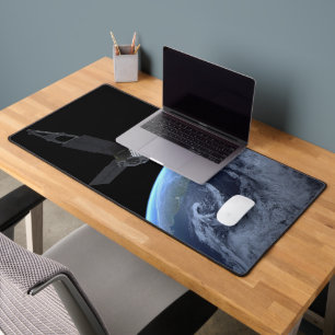 Juno Spacecraft During Its Earth Flyby Desk Mat