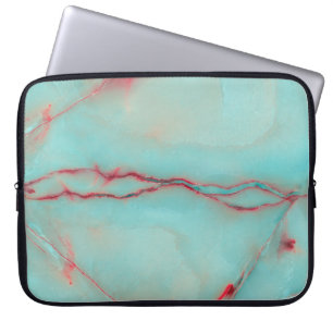 Juparana premium marble texture with high resoluti laptop sleeve