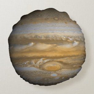 Jupiter - 2 Unique Sides - Round Cushion