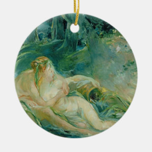 Jupiter and Callisto, after a painting by Boucher Ceramic Tree Decoration